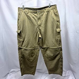REI Convertible Hiking Pants Tan Travel Outdoor Gear Men's 42
